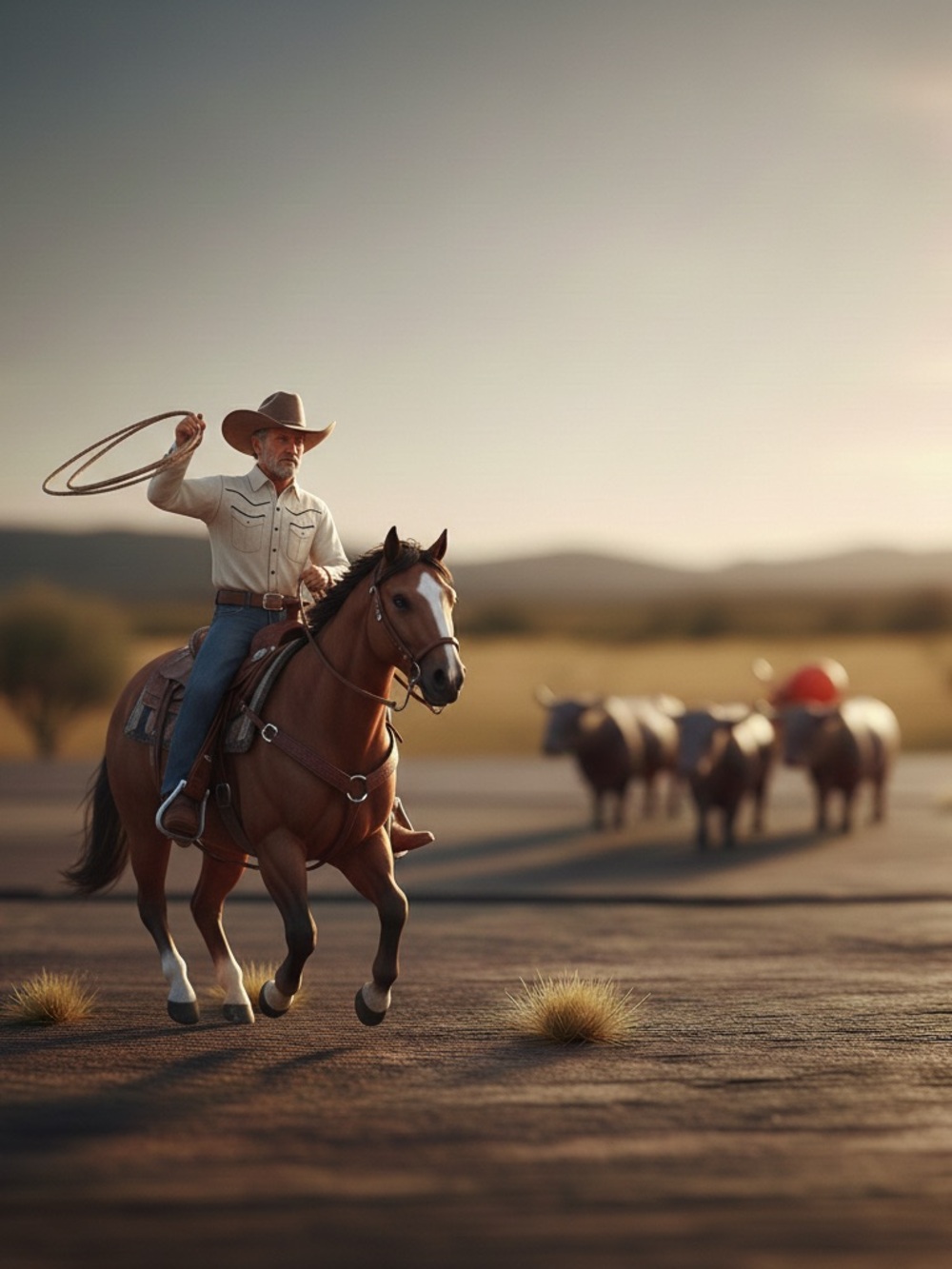 Rodeo-style Resistol Heavy Duty Cotton White Shirt, Extraordinary Fine Tailoring